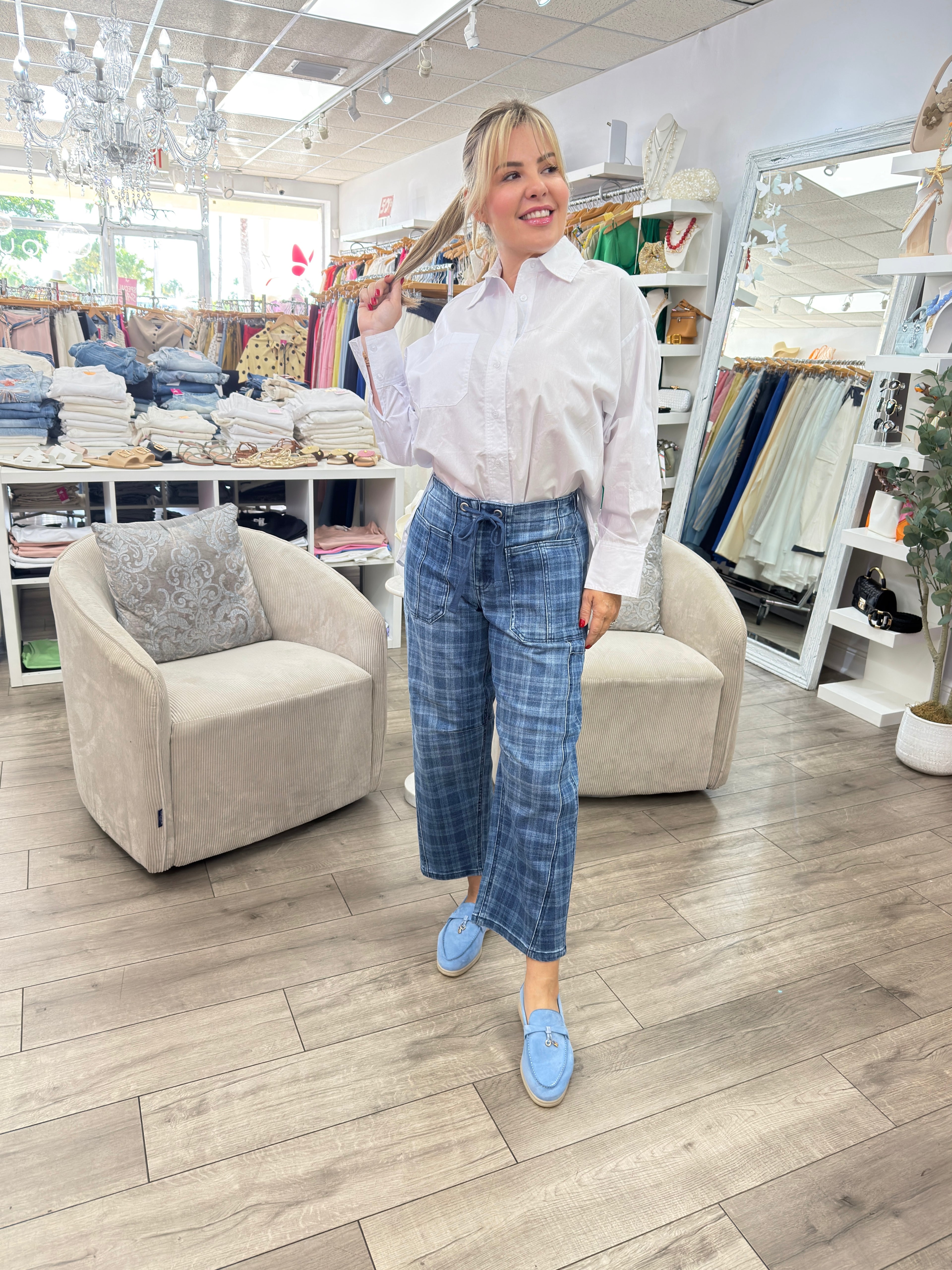 CIANA - BARREL JEAN
