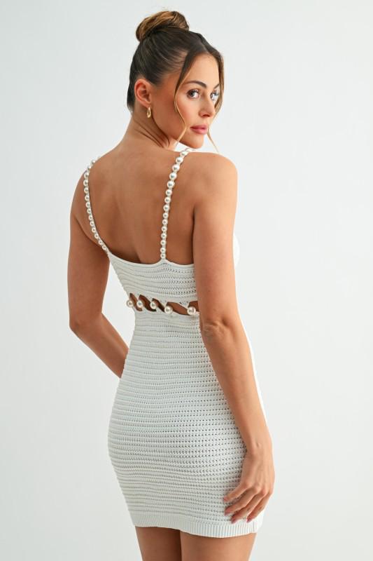 JADE - MINI CROCHET DRESS