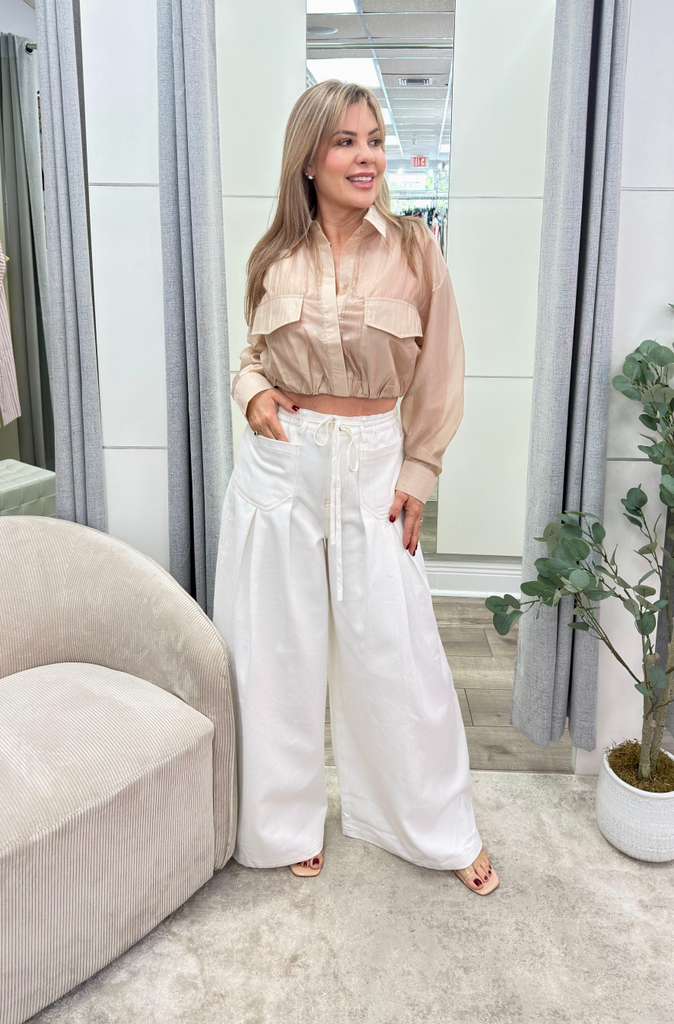 LEILA - WIDE LEG PANT